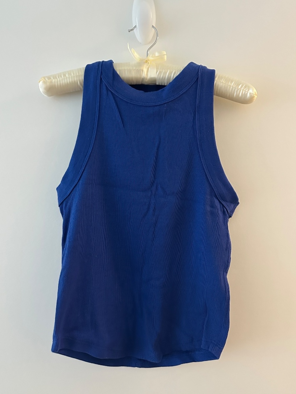 Topshop Racer Rib Tank - Picture 2 of 4